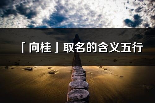 「向桂」取名的含義五行_向桂名字寓意解釋