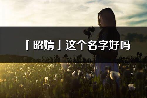 「昭婧」這個名字好嗎_昭婧名字寓意,含義