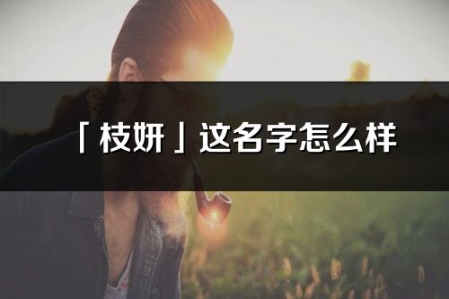 「枝妍」這名字怎么樣_枝妍的名字解釋