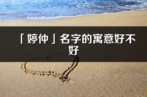 「婷仲」名字的寓意好不好_婷仲含義分析