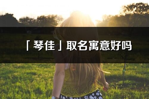 「琴佳」取名寓意好嗎_琴佳名字含義及寓意