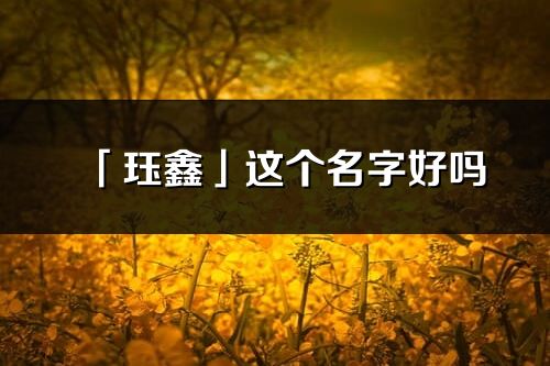 「玨鑫」這個名字好嗎_玨鑫名字寓意,含義