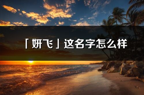 「妍飛」這名字怎么樣_妍飛的名字解釋