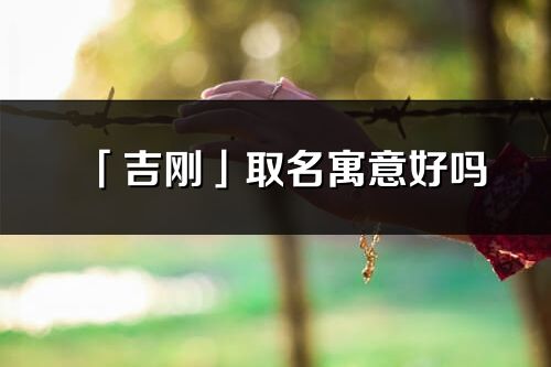 「吉?jiǎng)偂谷∶⒁夂脝醎吉?jiǎng)偯趾x及五行