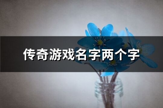 傳奇游戲名字兩個字(共814個)