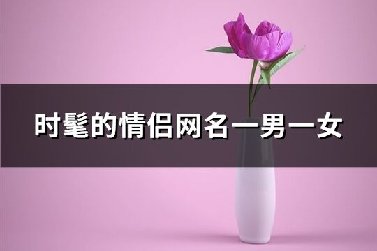 時髦的情侶網(wǎng)名一男一女(精選339個)