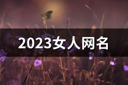 2023女人網名(精選1044個)