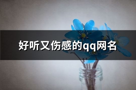 好聽(tīng)又傷感的qq網(wǎng)名(共97個(gè))