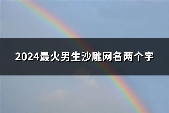 2024最火男生沙雕網(wǎng)名兩個字(153個)