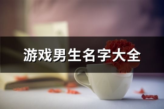 游戲男生名字大全(共173個)