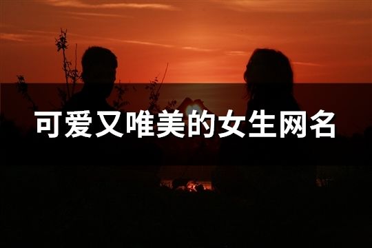 可愛又唯美的女生網(wǎng)名(精選279個(gè))