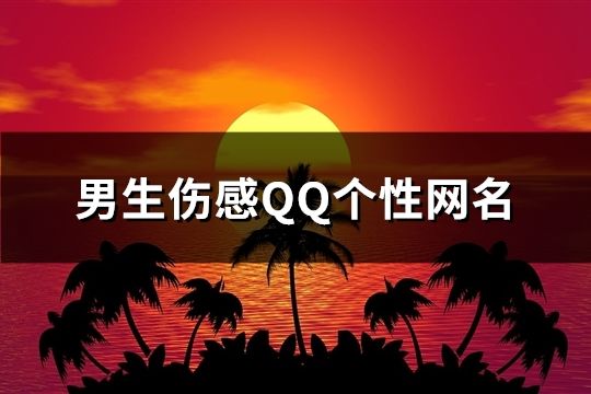 男生傷感QQ個性網名(精選960個)